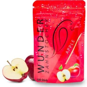 Wunderzahnstocher-Apfel Bag (100 Stück)