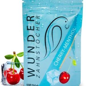 Wunderzahnstocher-Kirsch/Menthol Bag (100 Stück)
